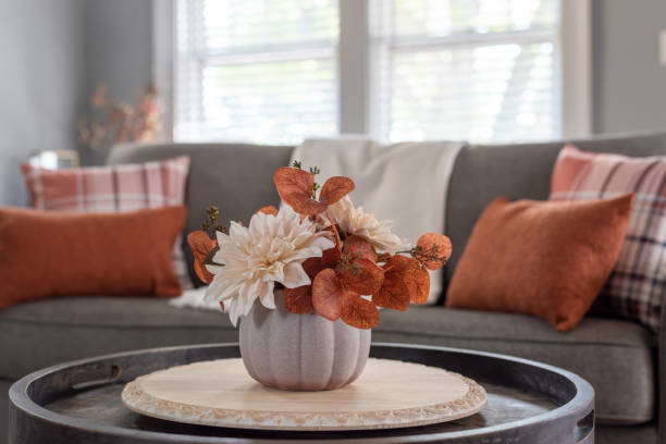 istock Soft focus fall decor for the living room 2168893608