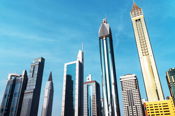 istock Dubai. High-rise and modern buildings in Dubai, UAE. 2168906846