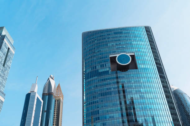 Dubai. High-rise and modern buildings in Dubai, UAE.