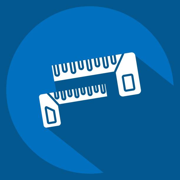 istock Icon Carpenters Square. related to Measuring symbol. long shadow style. simple illustration 2168921427
