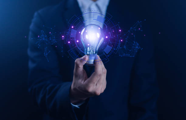 istock Using creativity from searching for information on the Internet Concept, management and digital transformation Internet Searching for information 2168926729