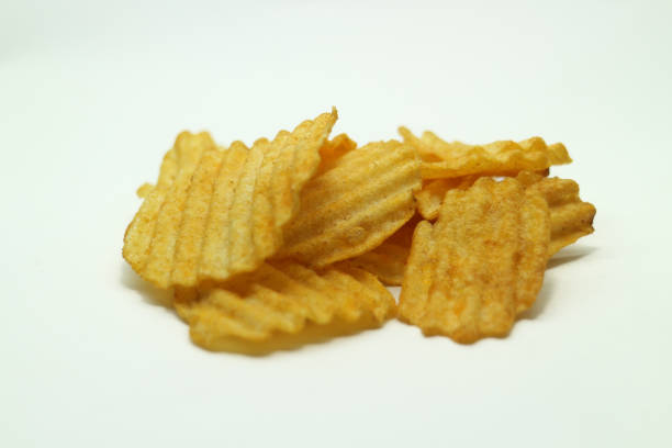 istock Close up view of potato chips 2168946219