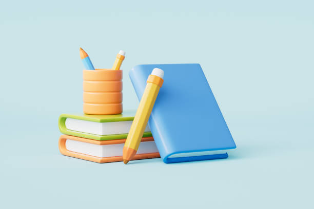 istock 3d rendering cartoon books picture 2168955891