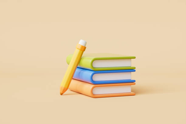 istock 3d rendering cartoon books picture 2168955896