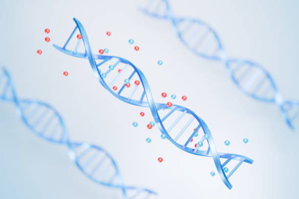 istock 3d rendering science and medical DNA 2168955917
