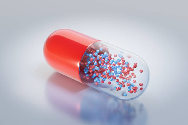 istock 3d rendering medical DNA and capsule 2168955966