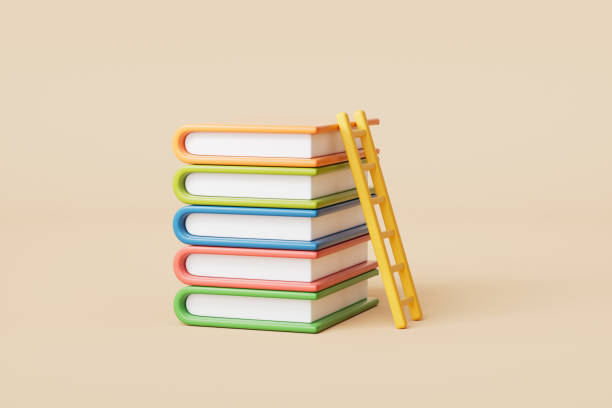 istock 3d rendering cartoon books picture 2168957657