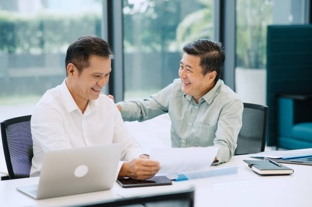 istock Business partners in discussion. 2168965142