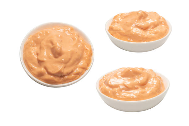 istock Sauce in a bowl isolated on white. 2168973922