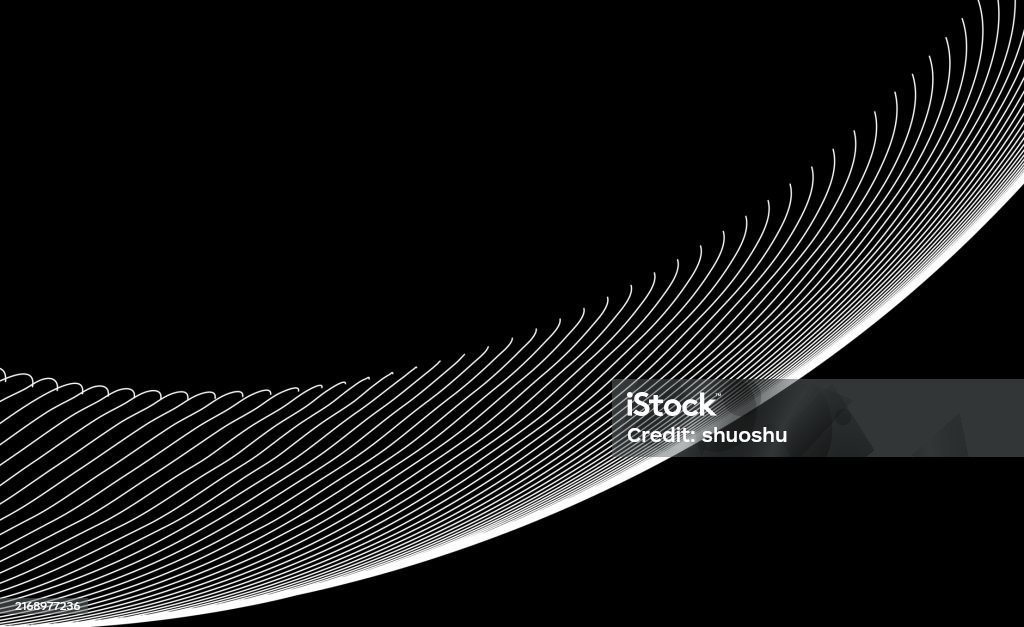 Line Pattern Dynamic Abstract Black And White Dynamic Line Pattern Pattern Background Stock ...
