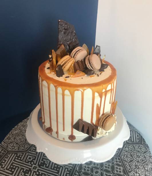 istock Caramel Birthday Cake 2168987181