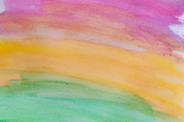 Watercolor paint colorful background