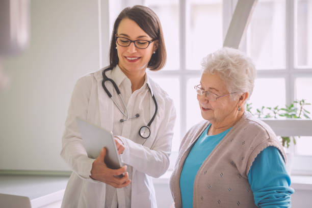 istock Doctor consulting her patient 2168994290