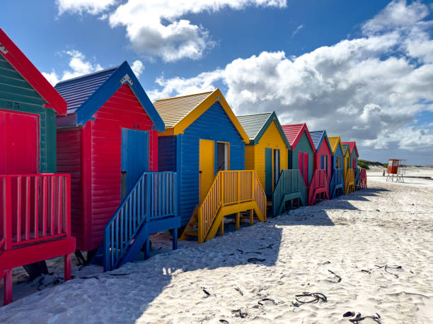 istock The iconic Muizenberg Beach huts in Cape Town 2169005402