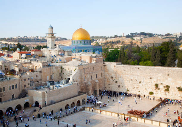 istock Jerusalem, Wailing wall, Dome of the Rock. 2169027483