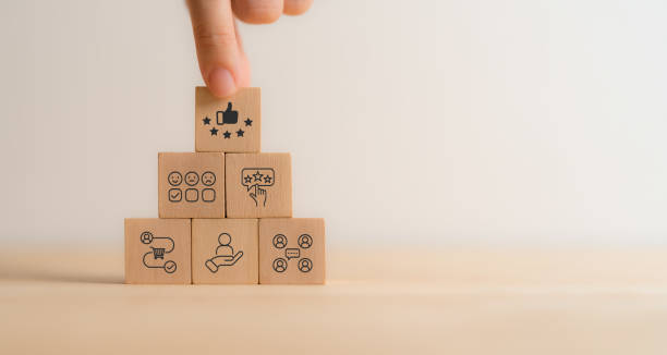 istock Service excellence, high quality service concept. Continuous improvement and invest in training and technology to enhance the customer experience, increased customer satisfaction, loyalty. 2169042779