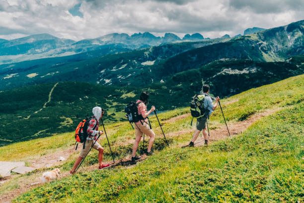 istock Friends hiking 2169056734