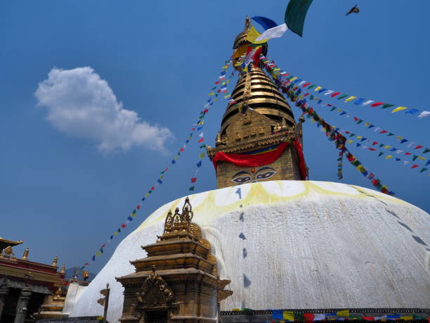 istock Buddha shrines and Swayambhunath  stupa 2169062905