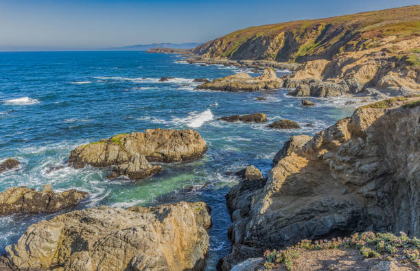 istock Sonoma County coast with the Pacific Ocean and waves at Bodega Head. Sonoma Coast State Park. Bodega Head State Park. 2169068392