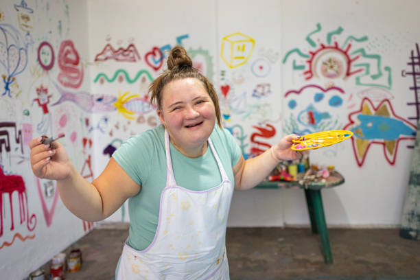 istock Young Girl Having Fun Painting 2169075758
