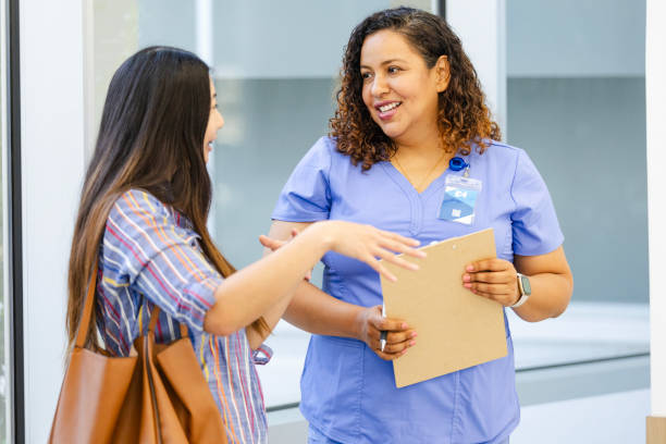 istock Unrecognizable female patient gestures while asking the healthcare professional a question 2169088744
