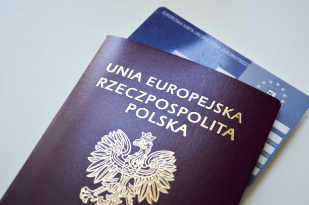 istock Polish Passport and EKUZ Card 2169092115