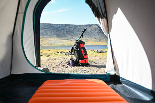 istock tent camp in the tundra 2169094257