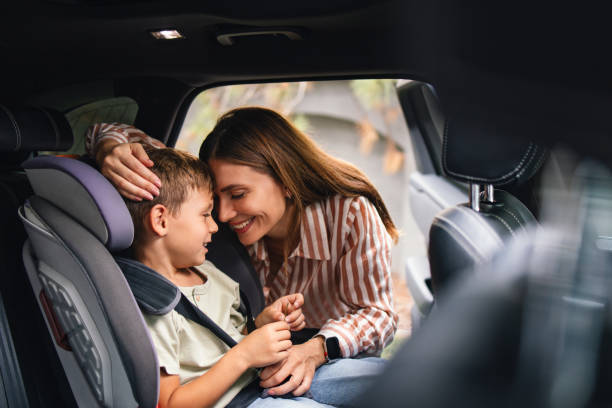 istock Back To School With Mom: Joyful Car Ride Celebration 2169109488