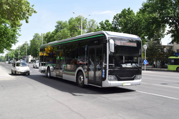 istock EV bus in Tashkent, Uzbekistan 2169109889