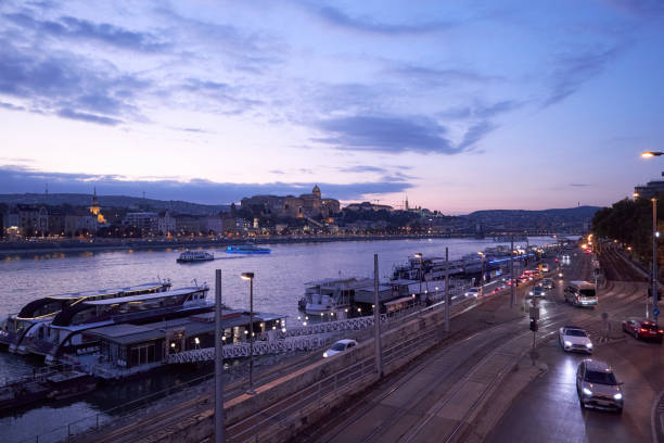 istock beautiful riverside scene during dusk 2169113488