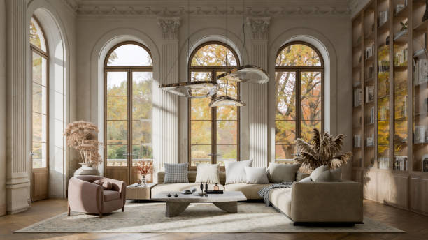 istock Classic living room interior architecture 2169113606