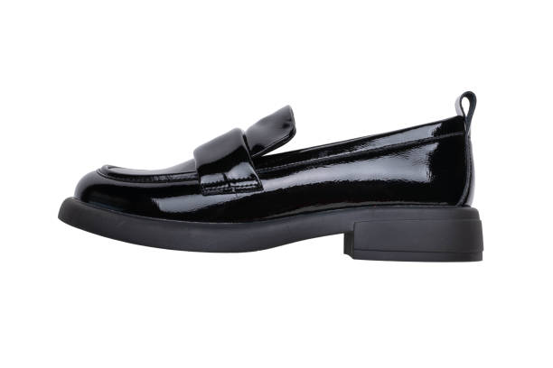 istock Classic black women's shoes isolated on a white background. 2169146671