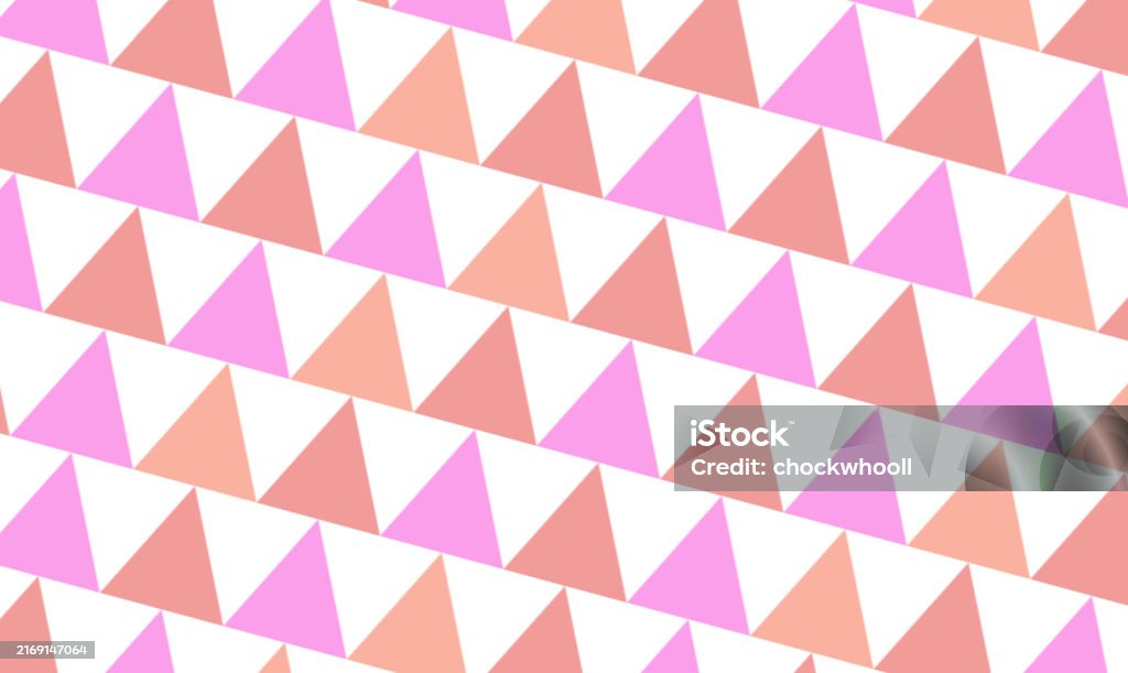 Triangle Pattern Design Simple A Simple Geometric Pattern Of Triangles Characterized By Modern And ...