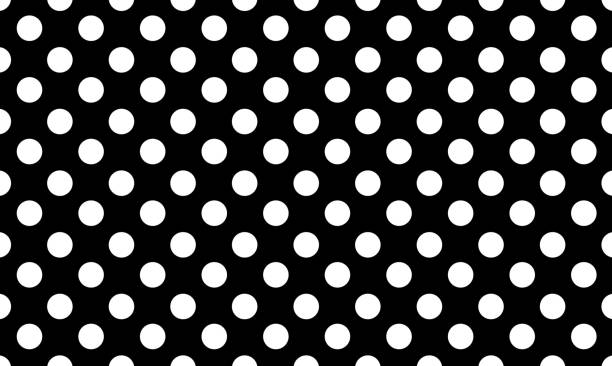 istock A simple polka dot background. The design is cute and familiar.black,monotone,gray 2169149536