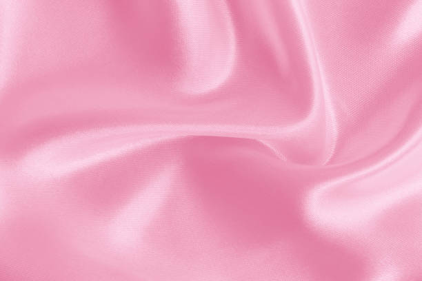 istock Pink fabric cloth texture for background and design art work, beautiful crumpled pattern of silk or linen. 2169154935