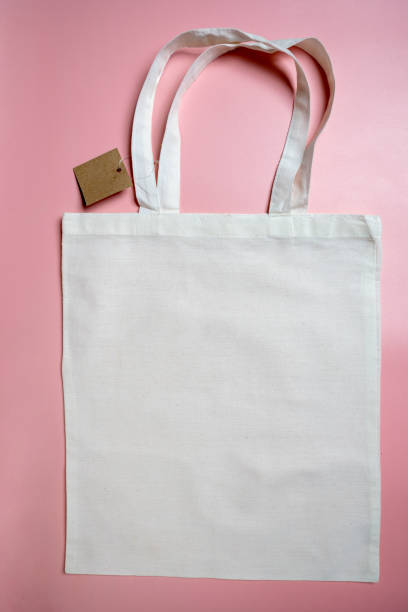 istock A white bag with a brown tag on it 2169171071