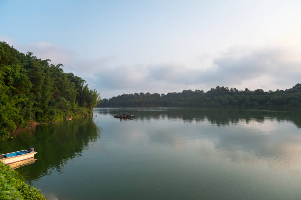 istock Natural scenery by the lake 2169175203