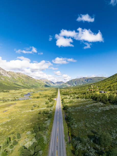 istock Endless road through Norwegian mountain valley 2169178197
