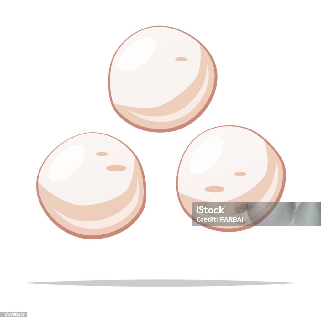Fish Ball Design Fish Balls Vector Isolated Illustration Stock Illustration - Download ...