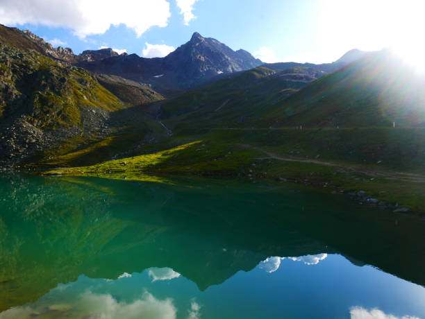 istock View on a Weissee lake in Kaunertal valley on a summer evening 2169187932