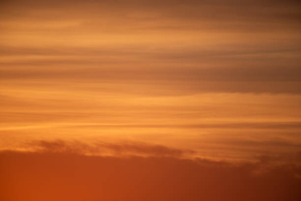 istock Photography of a Reddish sky with clouds at dusk 2169189831
