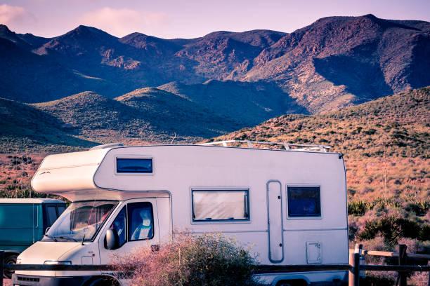 istock Caravan in Park Cabo de Gata, Spain 2169192783