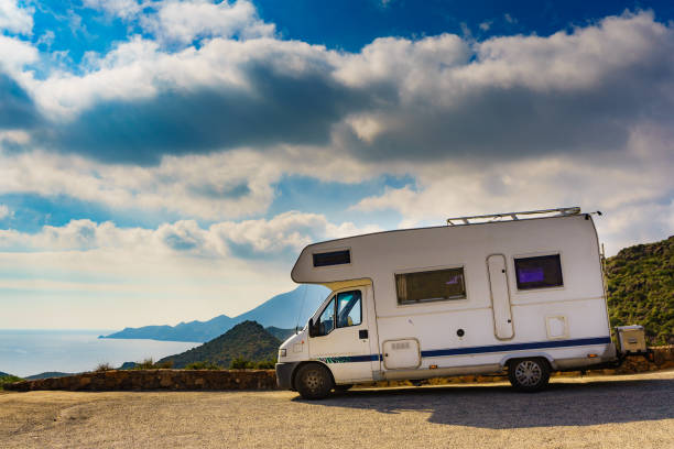 istock Caravan in Park Cabo de Gata, Spain 2169193147