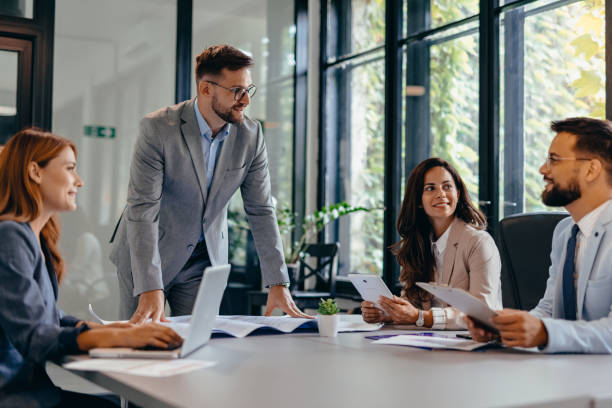 istock Presenting a new business concept 2169194413