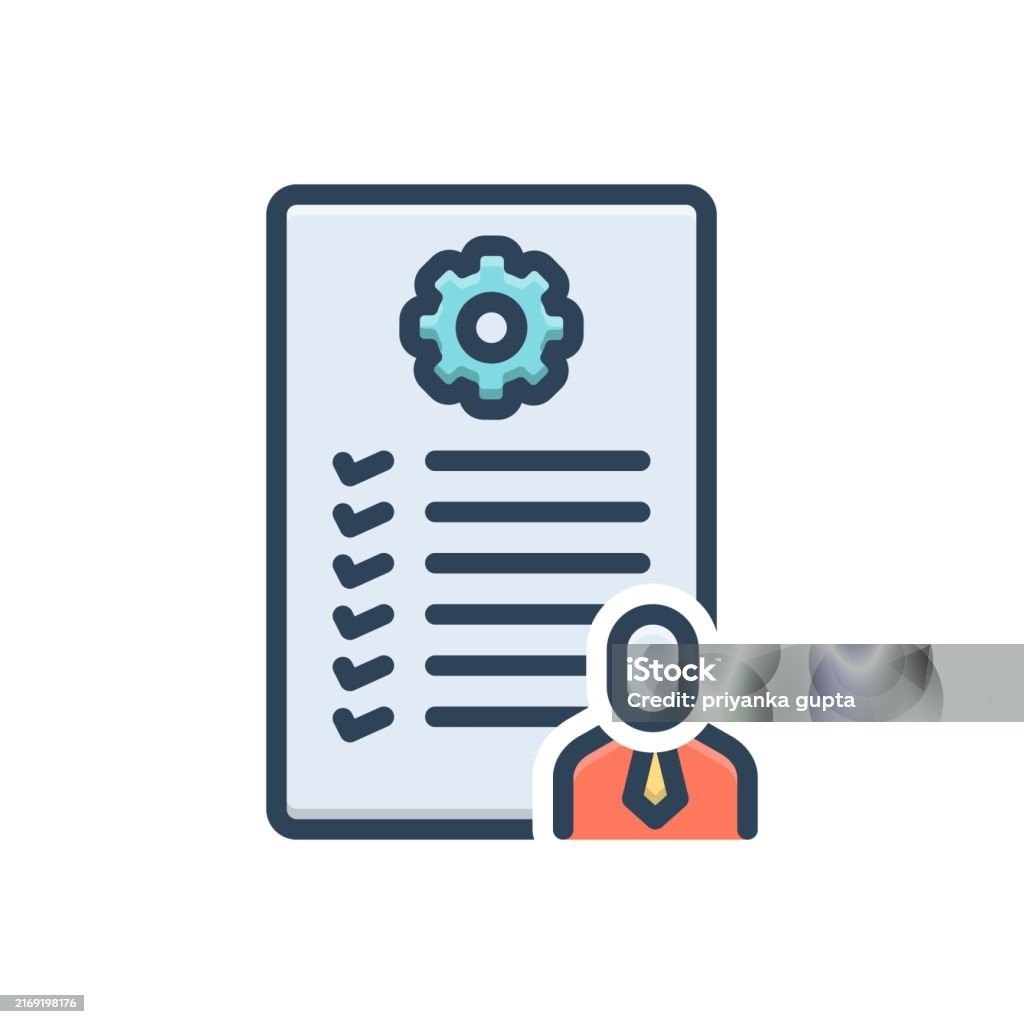 Task Job Stock Illustration - Download Image Now - Document, Employee ...