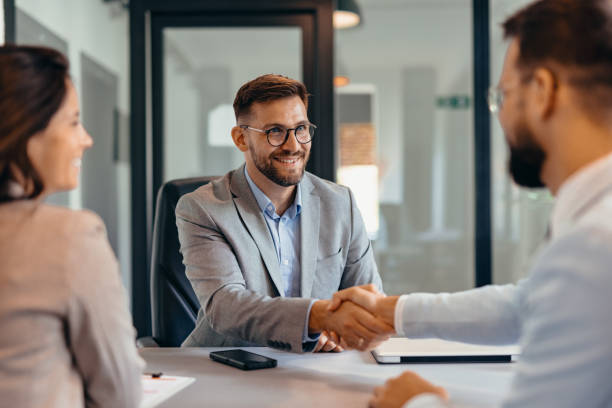 istock Successful partnership. Handshake for the new agreement 2169202625