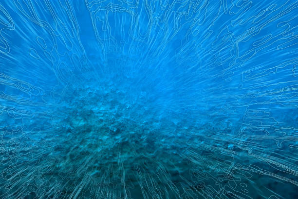 istock White water currents and bubbles passing by in the dark blue ocean white water currents and bubbles passing by in the dark ocean 2169212260