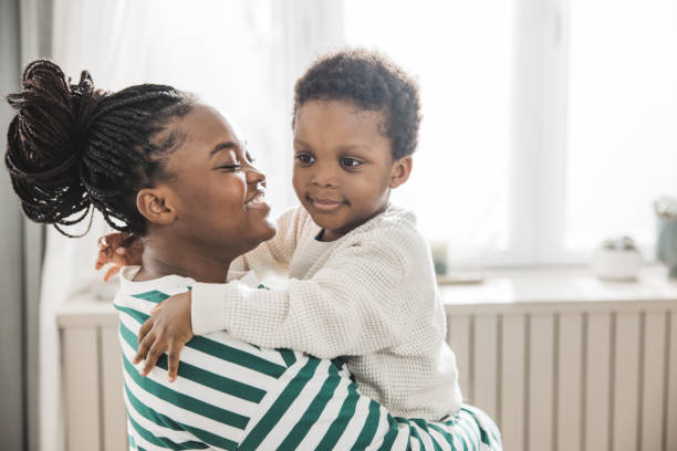 istock Loving mother and son at home 2169213669