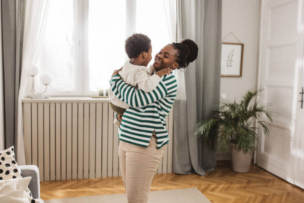 istock Loving mother and son at home 2169213773