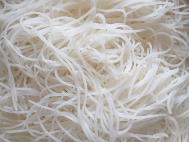 istock rice glass noodles flat view background 2169220429